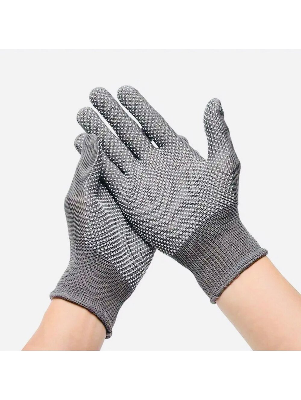 New - Unisex Breathable Work Gloves - Gray